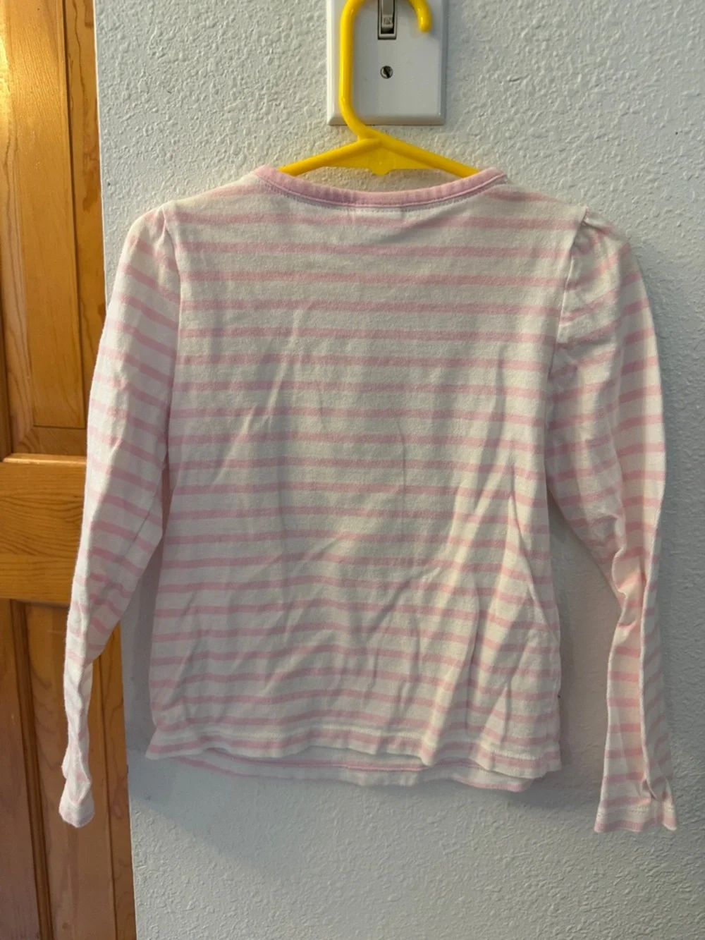 Gymboree Pink and White Striped Long-Sleeve Tee with Pink Owl - Picture 2 of 2